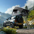 PX001 Tri-Folding Half-Hardshell Rooftop Tent