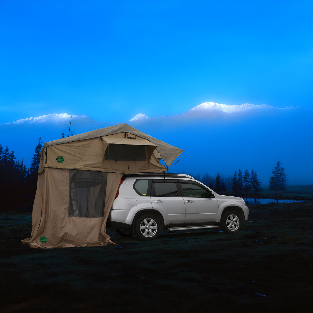 TA00C Rooftop Tent Annex with Internal Ladder