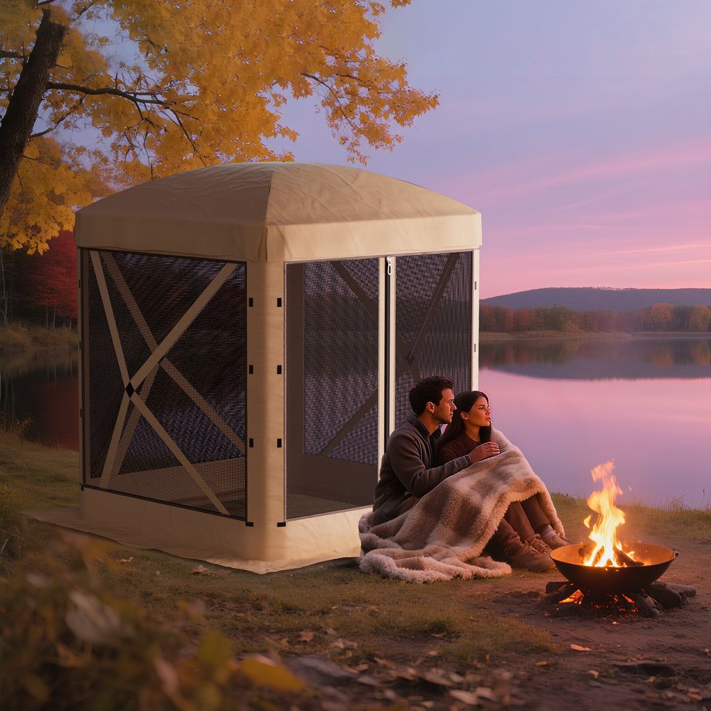 TT001 Pop-Up Screen House Camping Tent