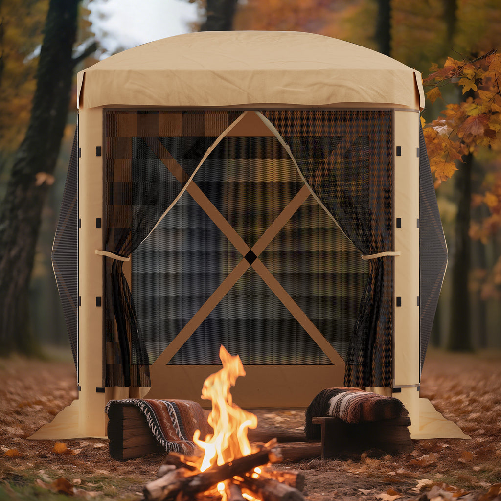 TT001 Pop-Up Screen House Camping Tent