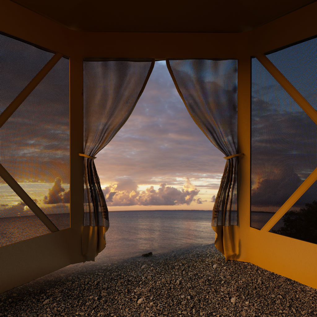 TT001 Pop-Up Screen House Camping Tent