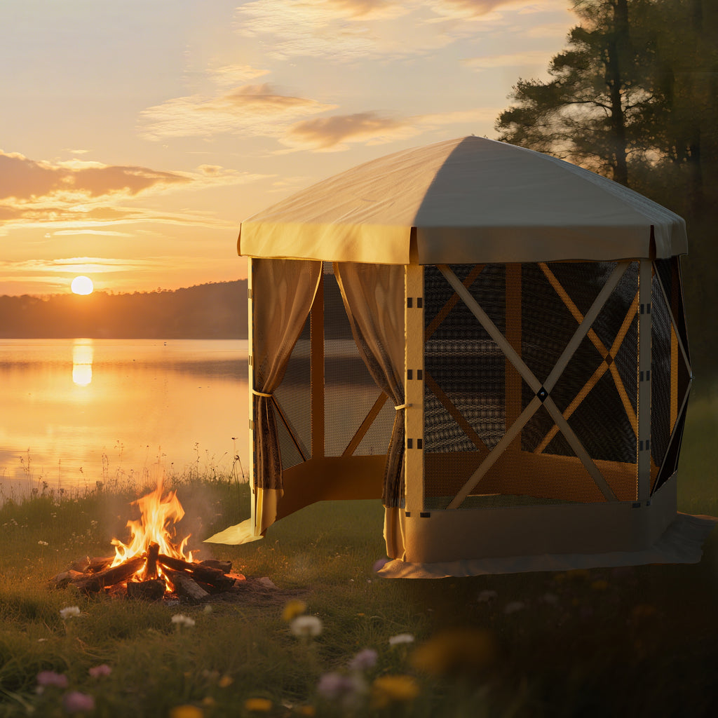 TT001 Pop-Up Screen House Camping Tent