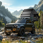 PX001 Tri-Folding Half-Hardshell Rooftop Tent