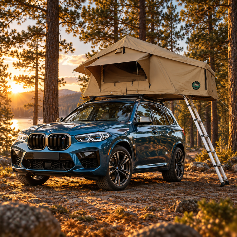 TA002 Soft-Shell Rooftop Tent with Side Annex