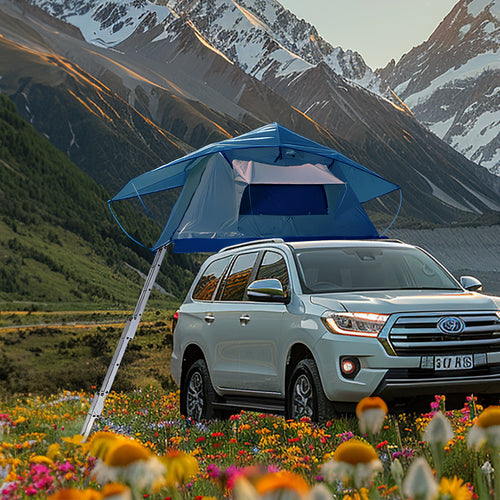 TA001 Standard Flat-Top Soft-Shell Rooftop Tent